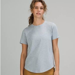 Lululemon  Love Crew heathered Chambray Size 6 Heathered blue grey NWT